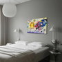 Wallity Lienzo Decorativo Wassily Kandinsky Yellow-Red-Blue 70 x 100 cm